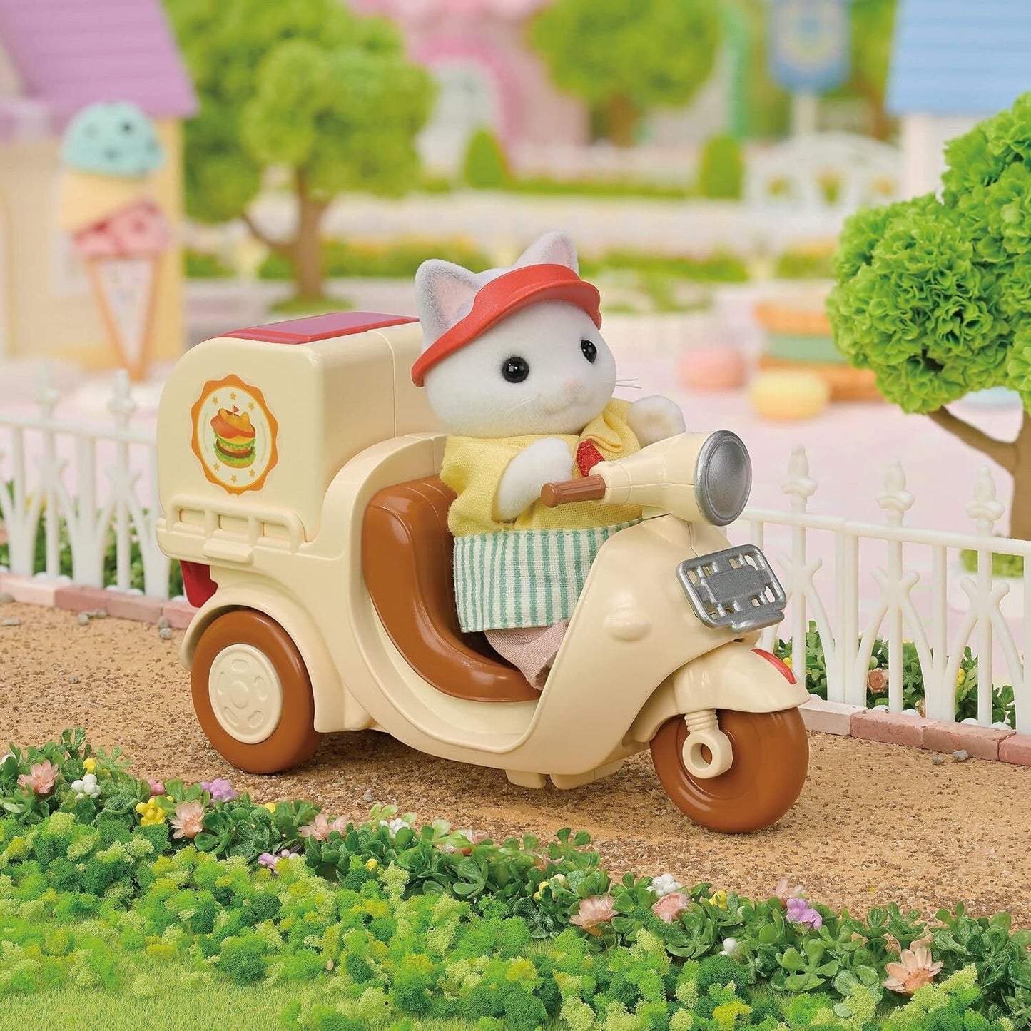 Sylvanian Families Hamburger Wagon Epoch Calico Critters MI-91 Doll House New JP