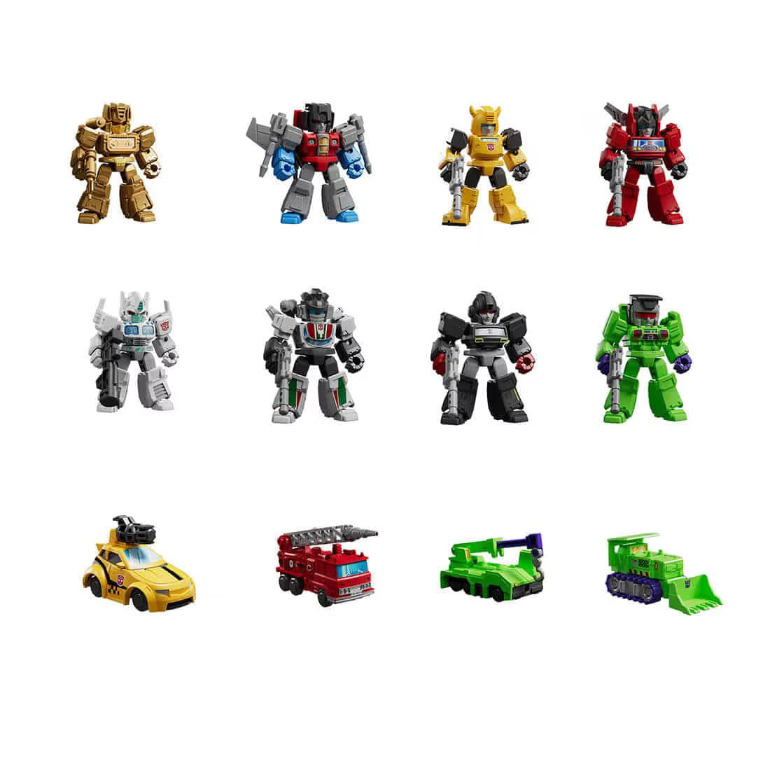 TAKARA TOMY Mall Transformers Blockees Defender Vol.2 DP-BOX Figure Set NEW
