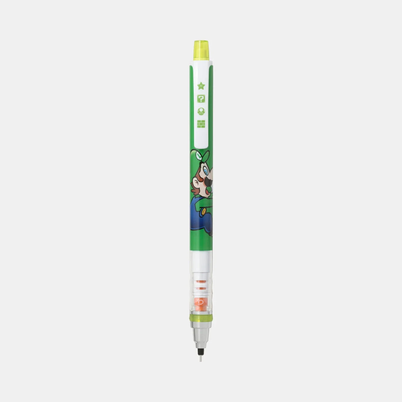 Super Mario Luigi KURUTOGA pencil NEW Nintendo store Japan