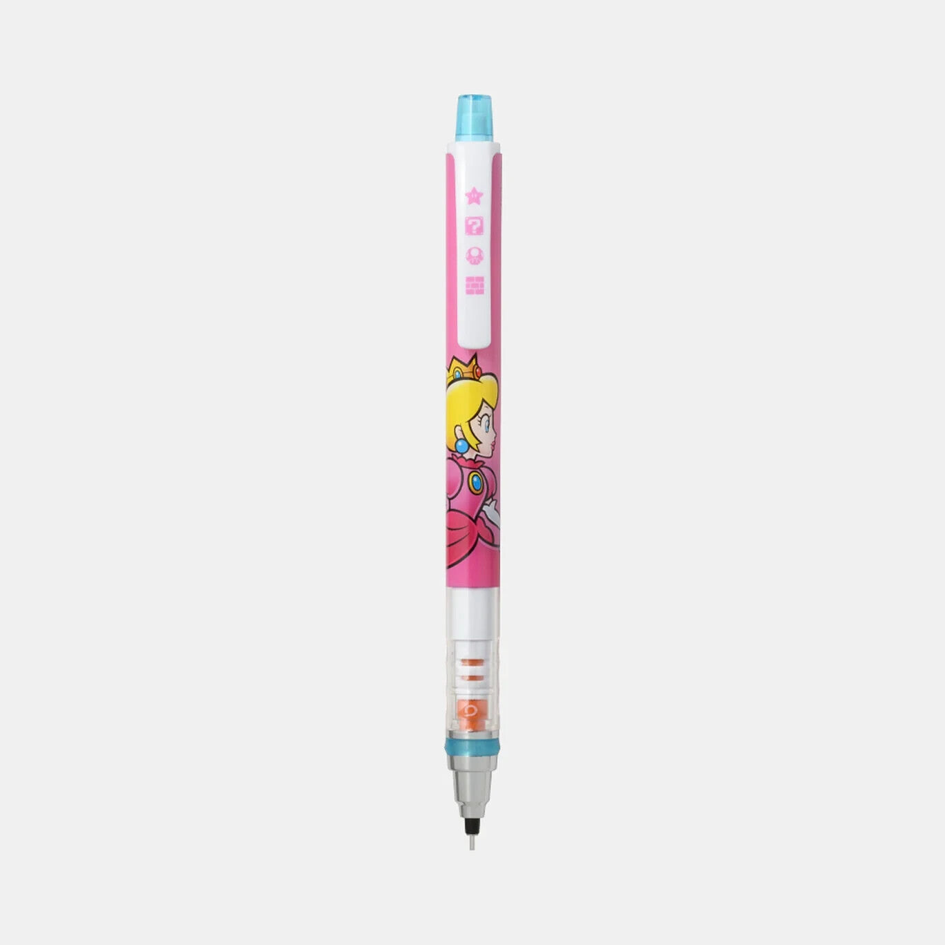 Super Mario Princess Peach KURUTOGA pencil 1 SET NEW Nintendo store Japan