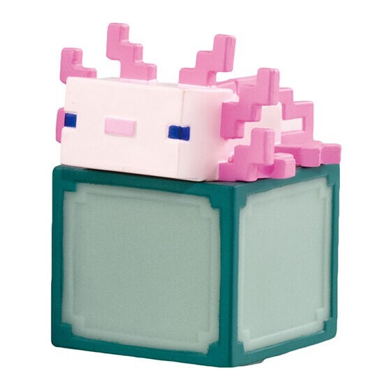 MINECRAFT Light Mascot Complete set 5 Capsule Toy Ship Free Gacha JAPAN NEW