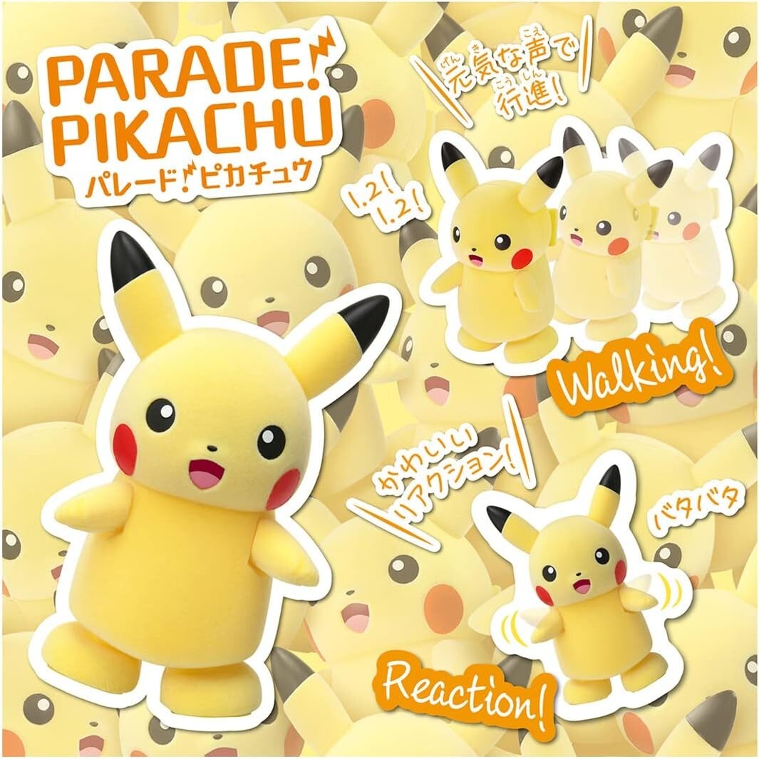 Takara Tomy Pokemon Parade! Pikachu ABS figure from Japan F/S NEW