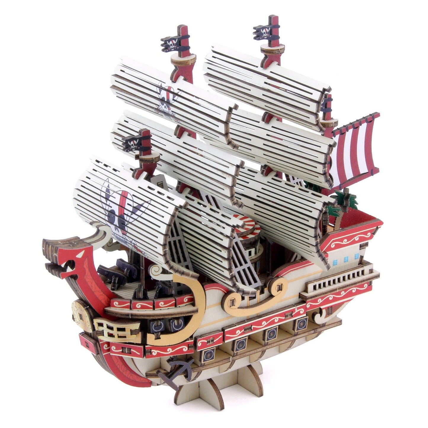 KIGUMI Ki-gu-mi Wooden Art - One Piece Red Force