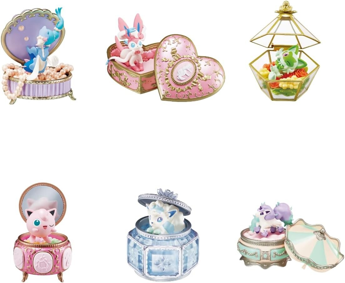 Re-Ment Pokemon Romantic Collection 6-piece BOX Figure Anime