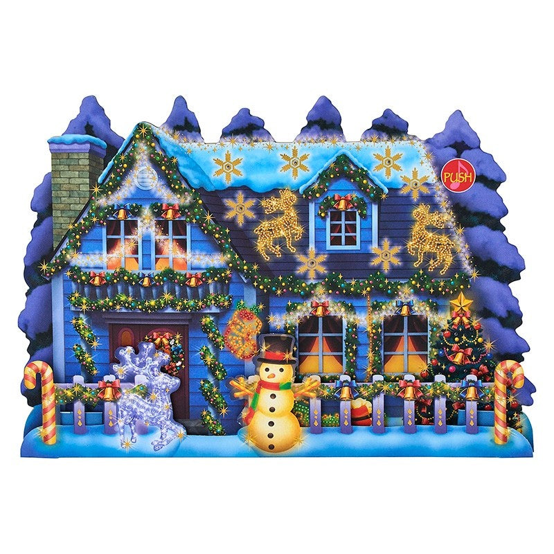 2026 Christmas Greeting Card with Light & Music japan
