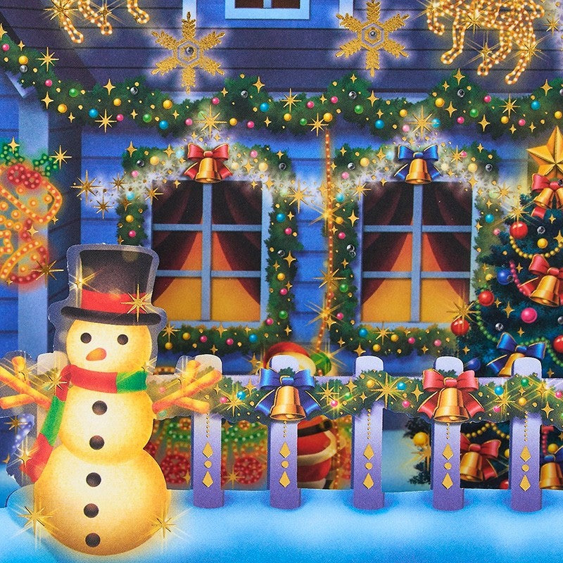 2026 Christmas Greeting Card with Light & Music japan