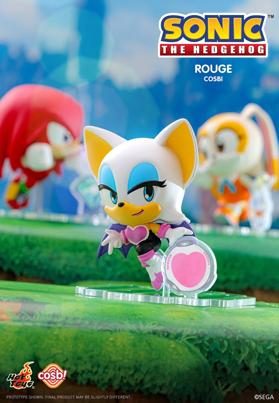 RANDOM-1-pack Hot Toys Cosbi Sonic the Hedgehog figure SEGA Store Tokyo limited