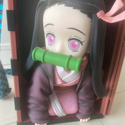 Universal Japan Nezuko Kamado Popcorn Bucket Figure  Demon Slayer USJ Limited
