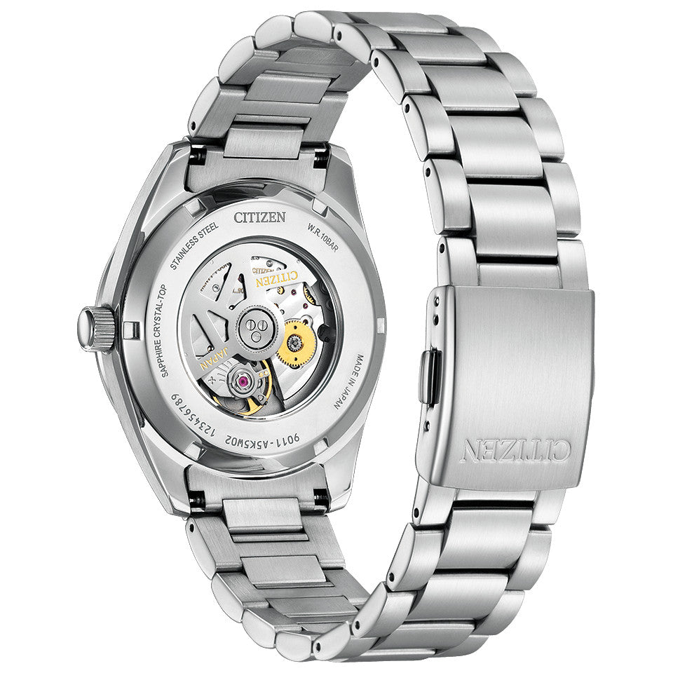 CITIZEN COLLECTION Mechanical Watch for Men NB1051-56W Green Date