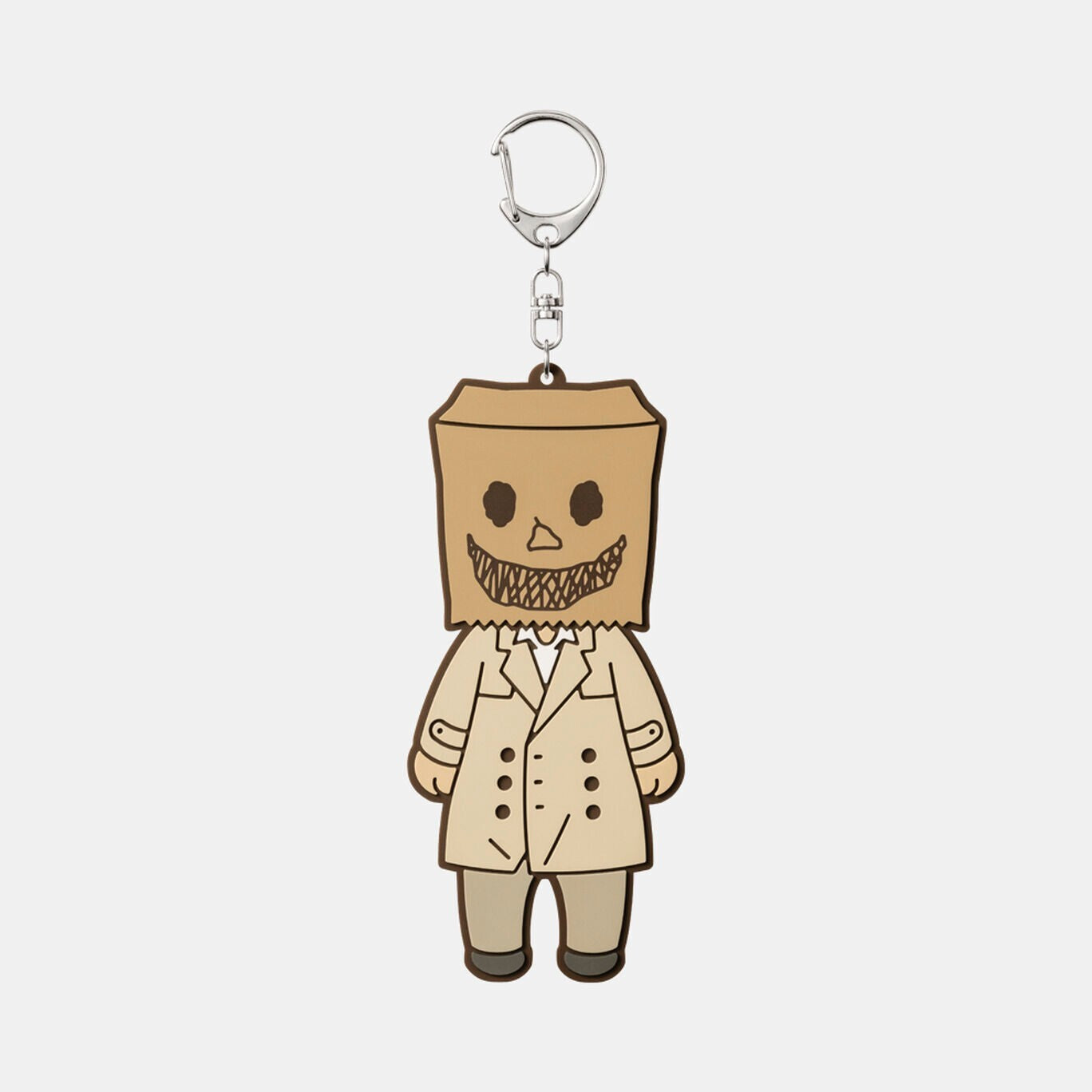 Famicom Detective Club "Emio the Smiling Man" Rubber Keychain {Nintendo TOKYO}