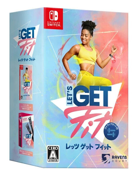 Unopened SW Let's Get Fit Sports Strap Set Nintendo Switch Koch Media Sealed