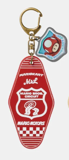 Random 1 Type Motel Keyholder Mario Kart World Nintendo TOKYO Limited JP