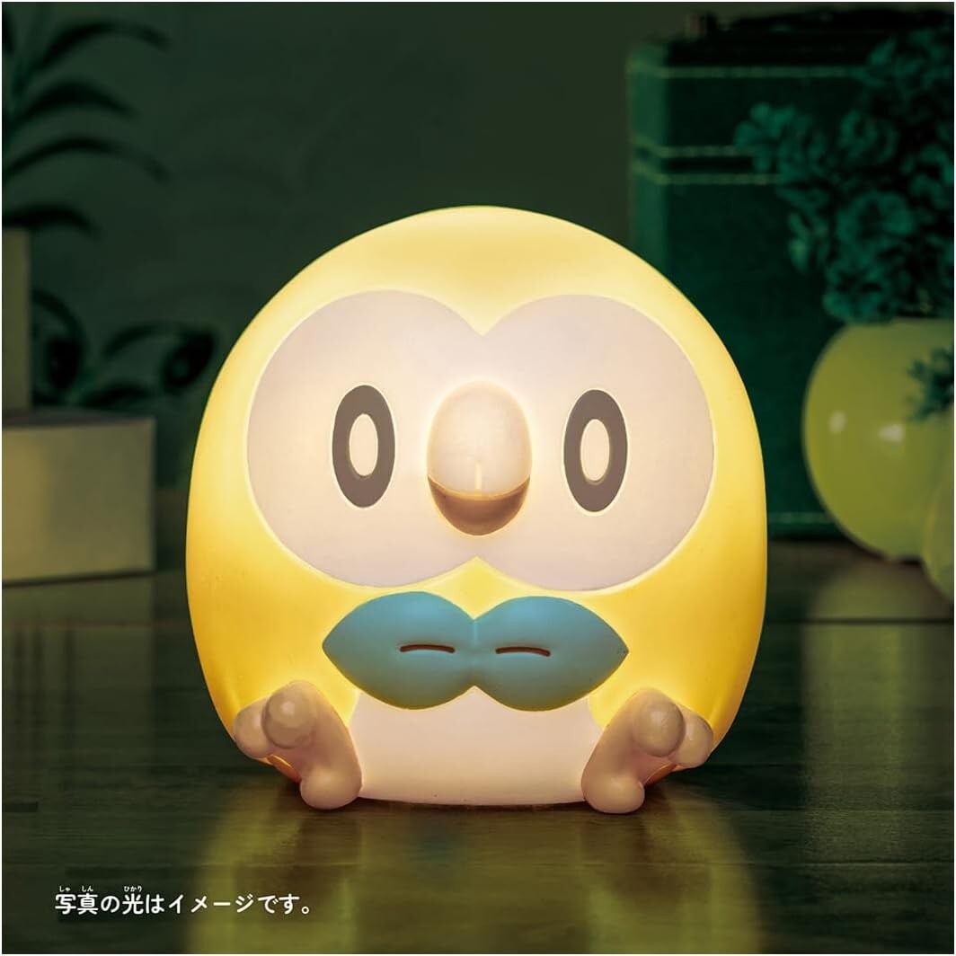 Pokemon Room Light Poke Piece Puni Kyun Light Rowlet TAKARA TOMY from Japan New