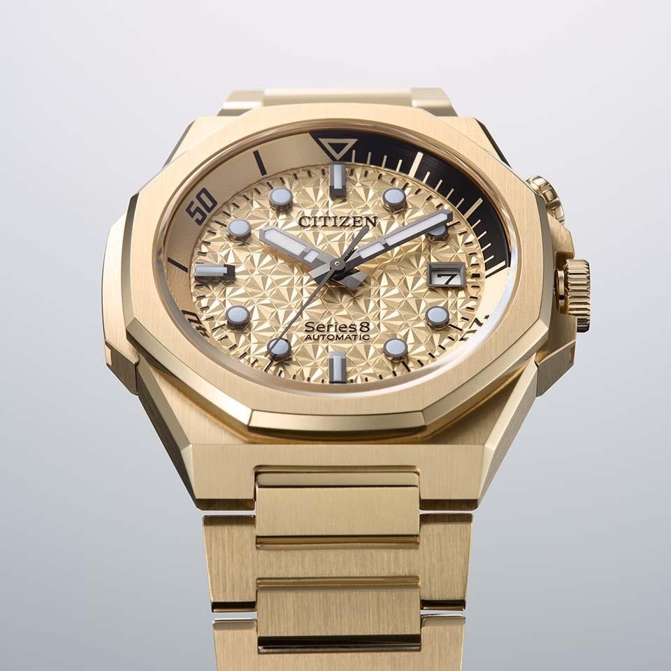 Citizen Series 8 NB6062-52P 890 Mechanical Limited 1200pcs Gold Auto 200m Japan