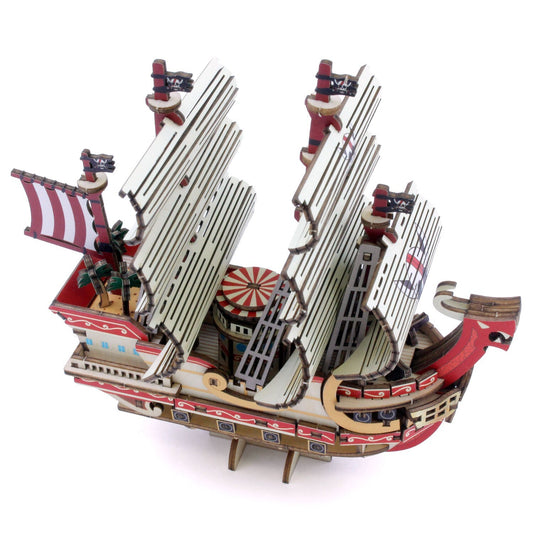 KIGUMI Ki-gu-mi Wooden Art - One Piece Red Force