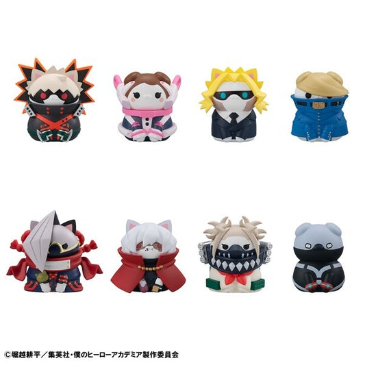 MEGA CAT PROJECT My Hero Academia HeroAca Nyanko NO.02 8Pack Figure