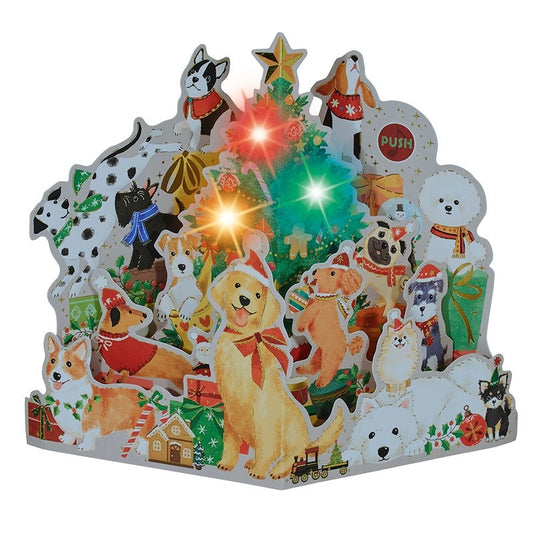 2026 Christmas Greeting Card with Light & Music japan