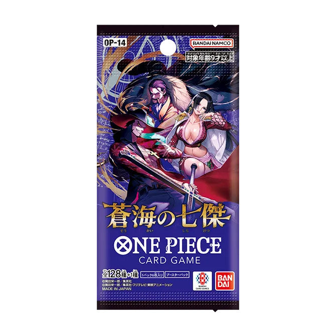 Seven Heroes of the Blue OP-14 Booster Box Sealed One Piece Japanese