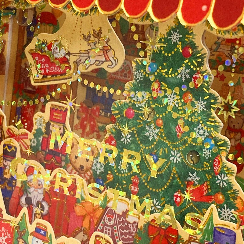 Greeting Card Christmas Light & Melody Christmas Shop