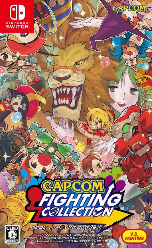 Capcom Fighting Collection Nintendo Switch English available Japan Import
