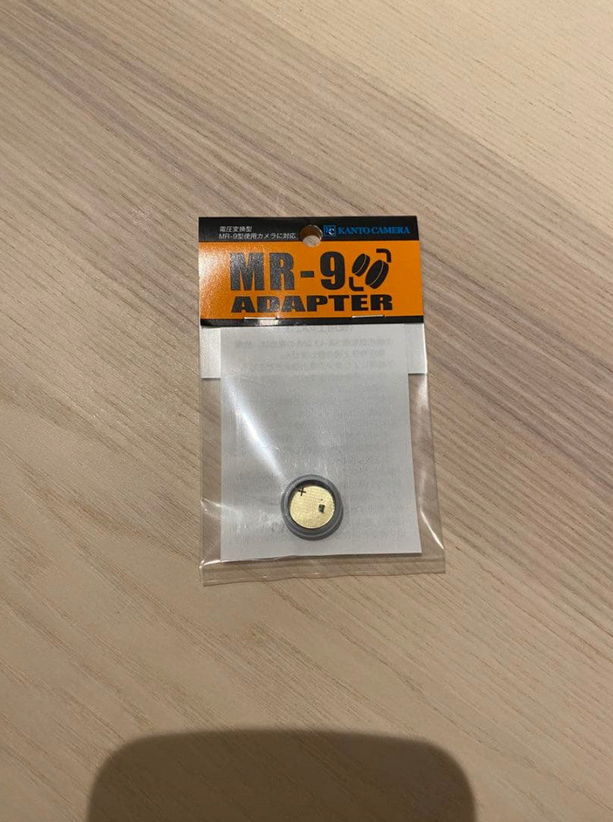 KANTO camera Genuine MR-9 mercury battery adapter SR43 Conversion 1.35v JAPAN