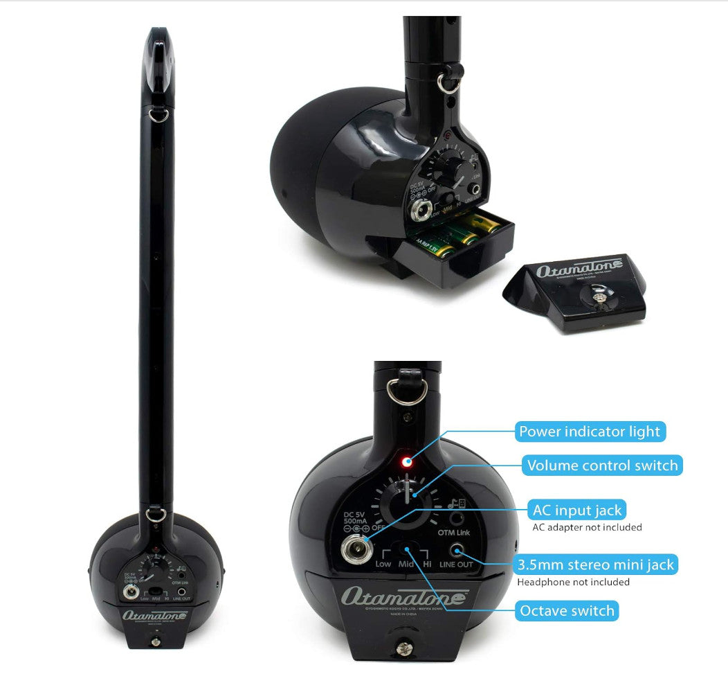 Otamatone Black Maywa Denki Otamatone ectronic musical instrument Party