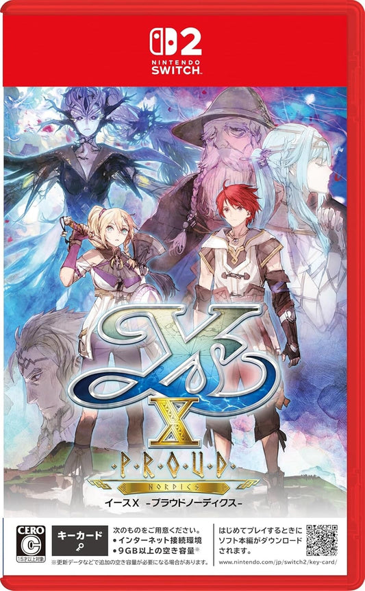 Ys X: Nordics Nintendo Switch 2 Game Japan Version