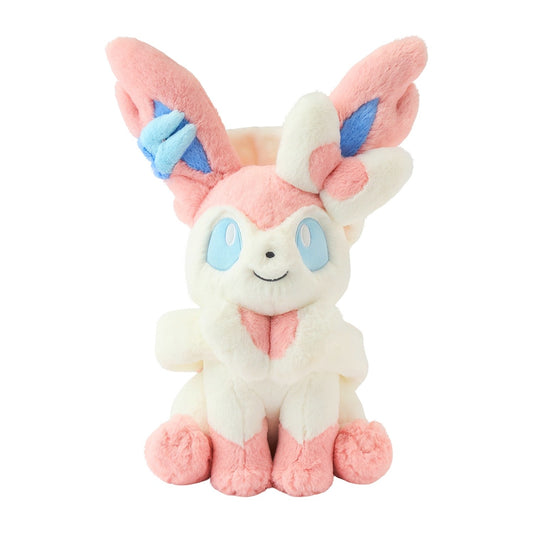 Pokémon Center Original Sylveon Fluffy Hugging Plush toy Comfy Friends Japan
