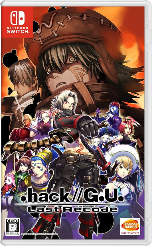 .hack G.U. Last Recode Nintendo Switch Game Bandai Namco RPG Japan Import
