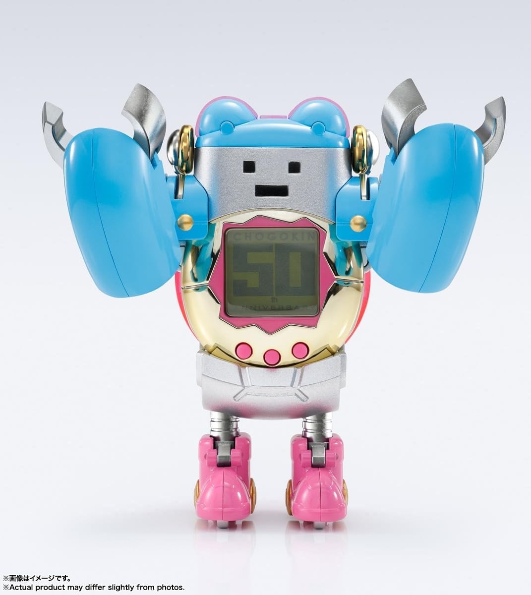 BANDAI CHOGOKIN TAMAGOTCHI ROBO 100mm Action Figure w/ Tracking NEW