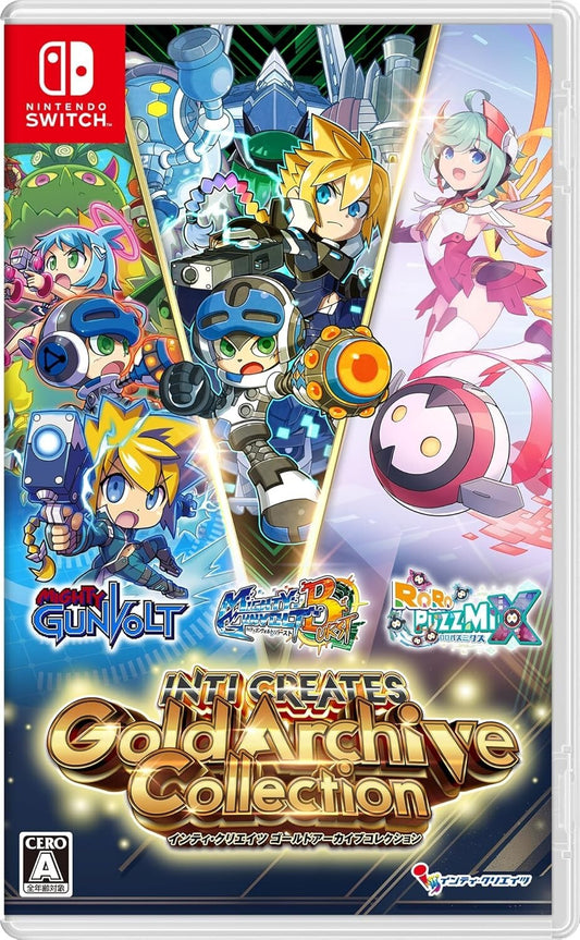 INTI CREATES GOLD ARCHIVE COLLECTION New Nintendo SWITCH Game 3-in-1 JP Release