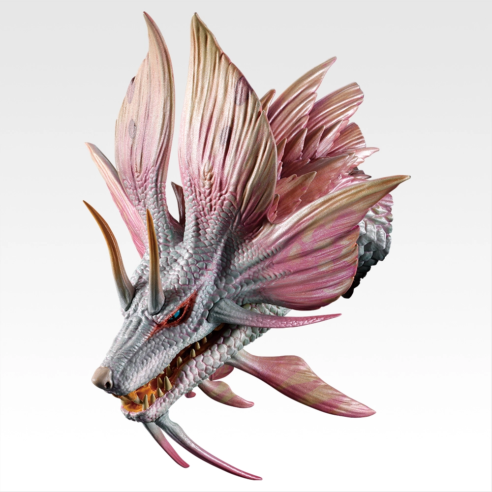 Ichiban Kuji Monster Hunter Wilds Head Magnet Figure Bandai Japan