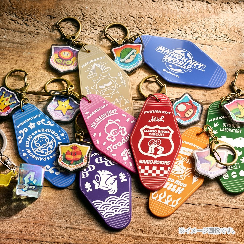 Motel Motel Keyholder 1Box 8pcs Mario Kart World 1B TOKYO Limited Japan