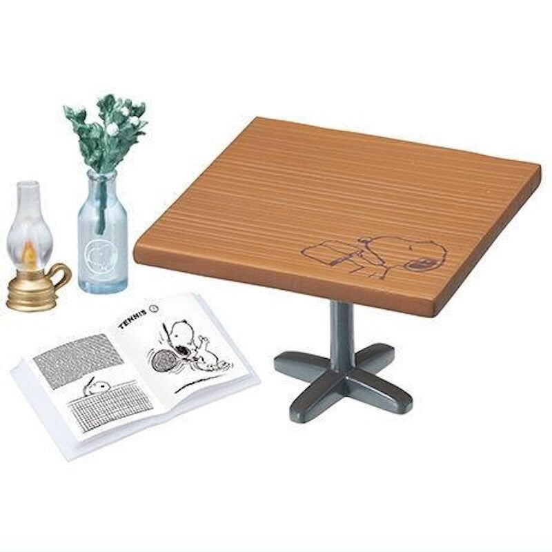 Re-ment PEANUTS Snoopy's BOOK CAFÉ BOX products, 8 types, 8 pieces