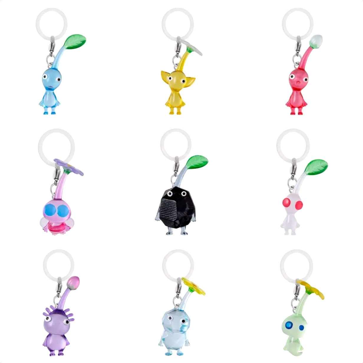 Pikmin Mejirushi Accessories 2 Capsule Toys 9 Types Complete set BANDAI Japan