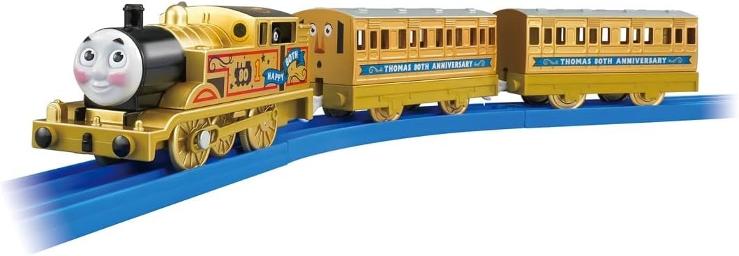 Gold Plarail Thomas Thomas the Tank Engine Original 80th Anniversary