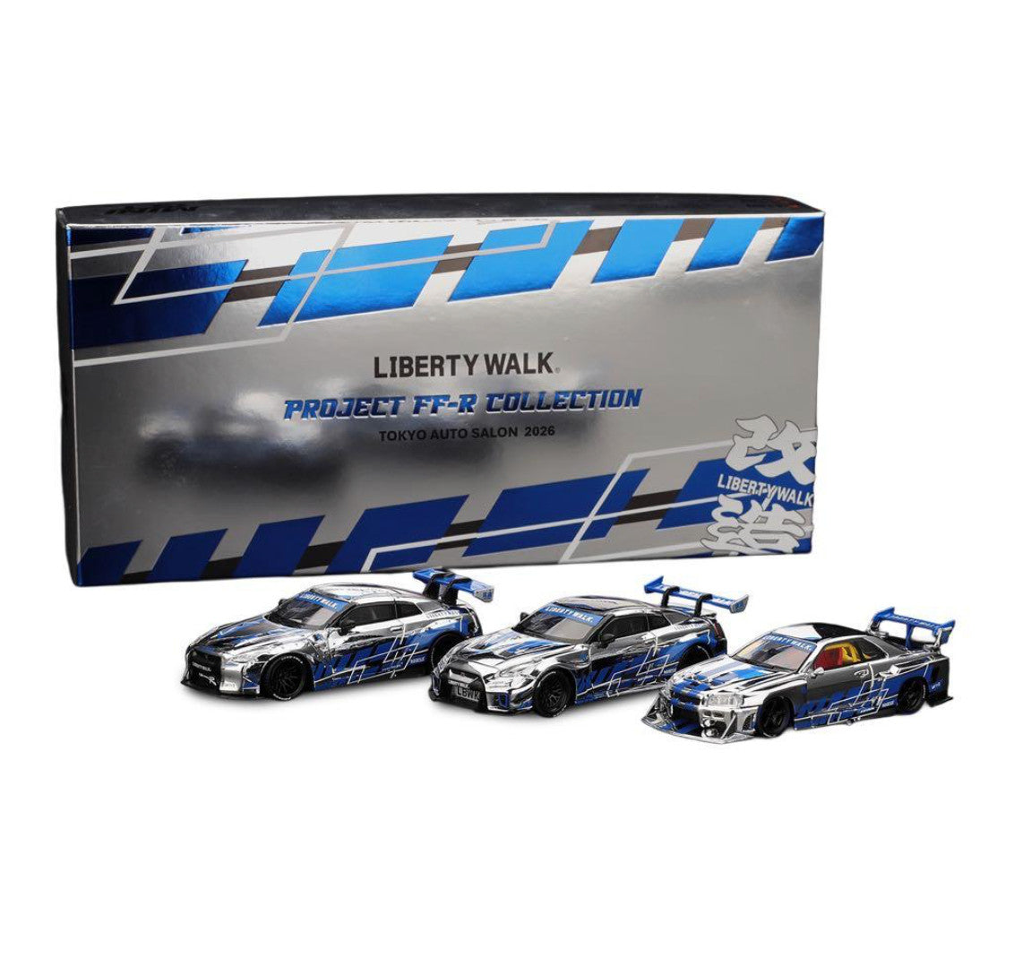 MINI GT Liberty walk Project FF-R Collection Tokyo Auto Salon 2026 Special Box