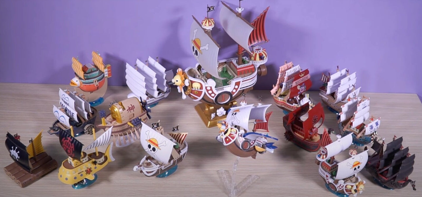 One Piece Grand Ship Collection Model Kit Set BANDAI – The Great Ship Series