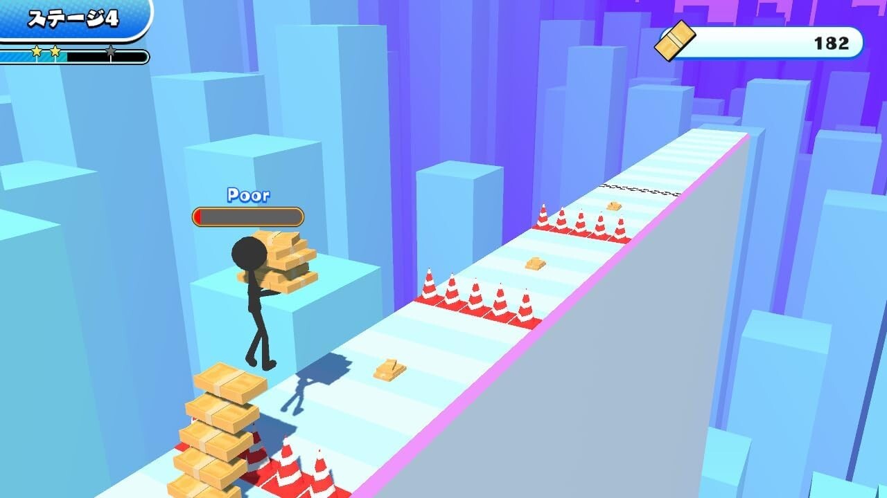 NINTENDO SWITCH I tried to make stick figures of "those games" Japan NEW