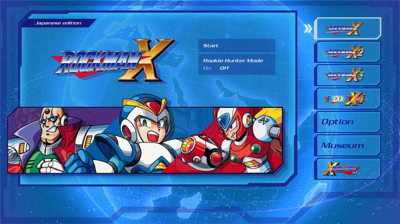 Rockman X Anniversary Collection Nintendo Switch Game Japan Import Multilingual