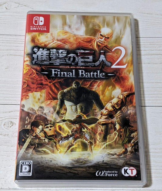 Attack on Titan 2: Final Battle Nintendo Switch USED JP