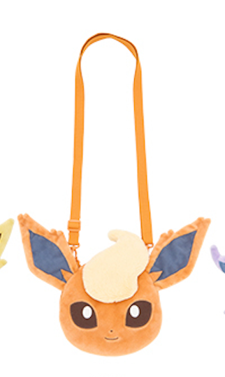 Pokemon Center Eevee Collection Face Pouch Japan Exclusive New
