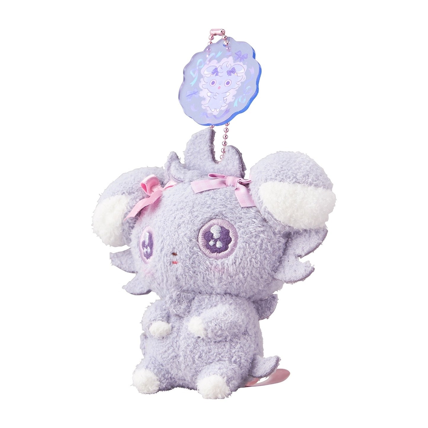 Pokemon Center Espurr Mascot Plush Don’t Attack Me with Acrylic Charm Japan 2026