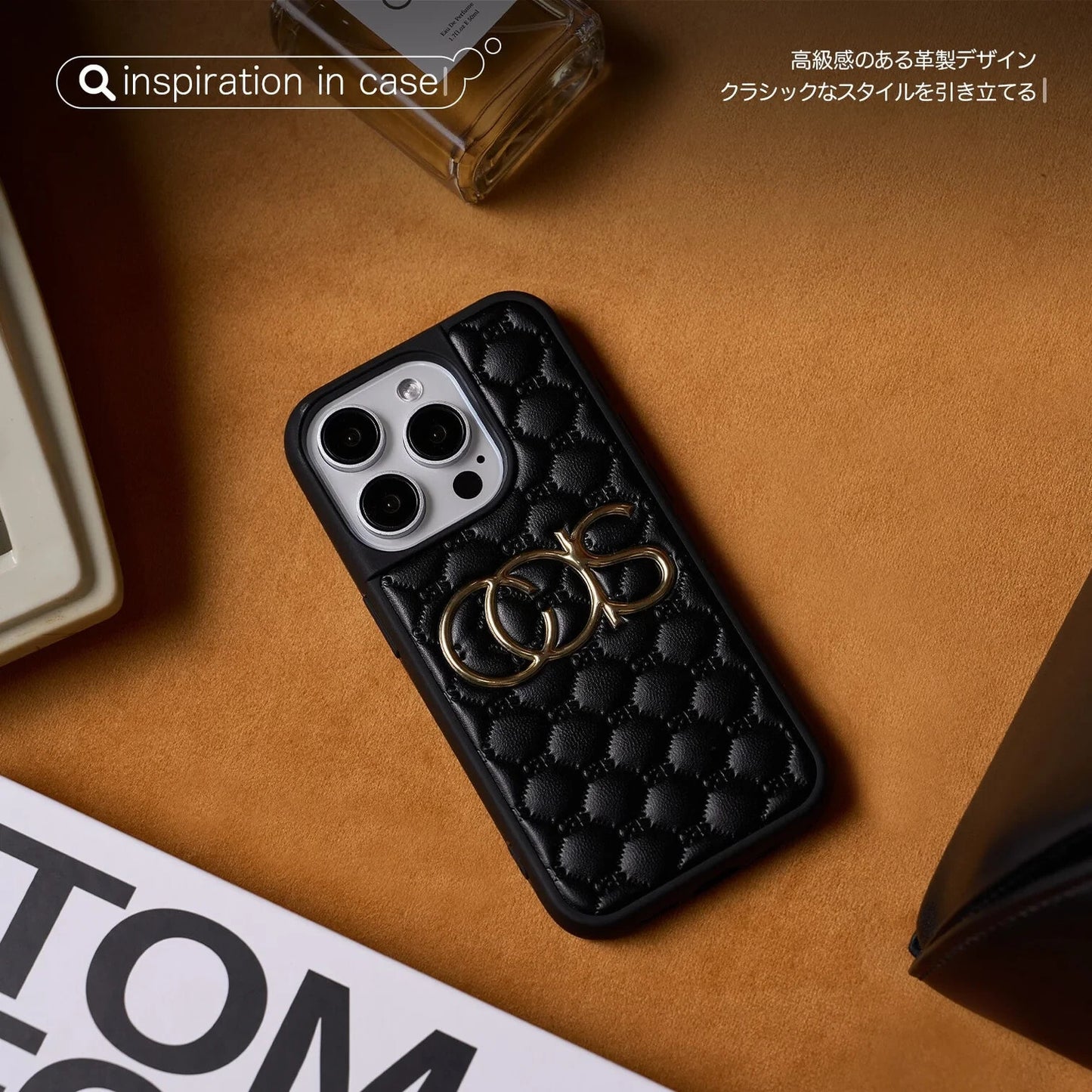 iPhone Case for 14 15 16 Chanel-Style Cas:pace