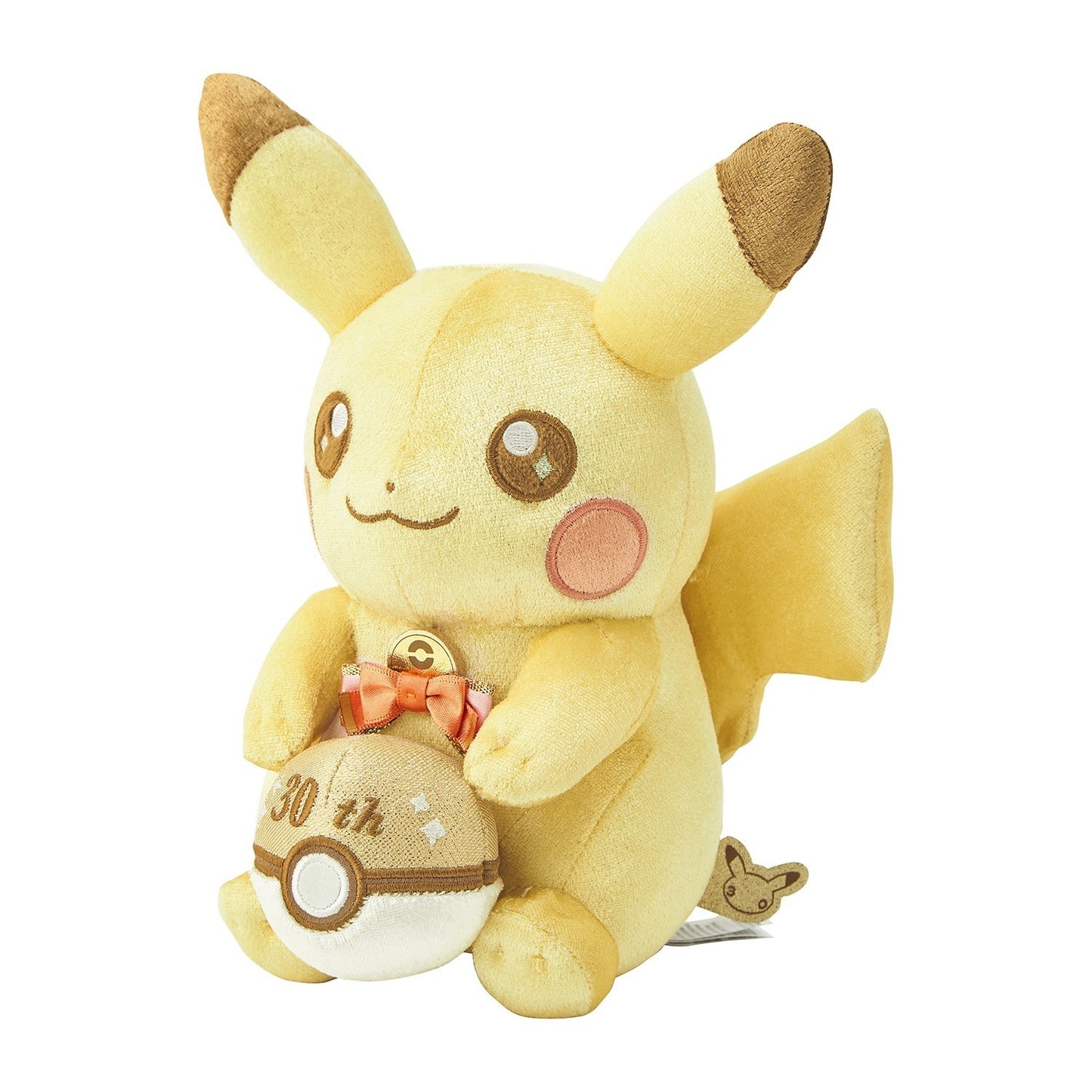 Pokemon 30th Anniversary Pikachu Plush Japan Official