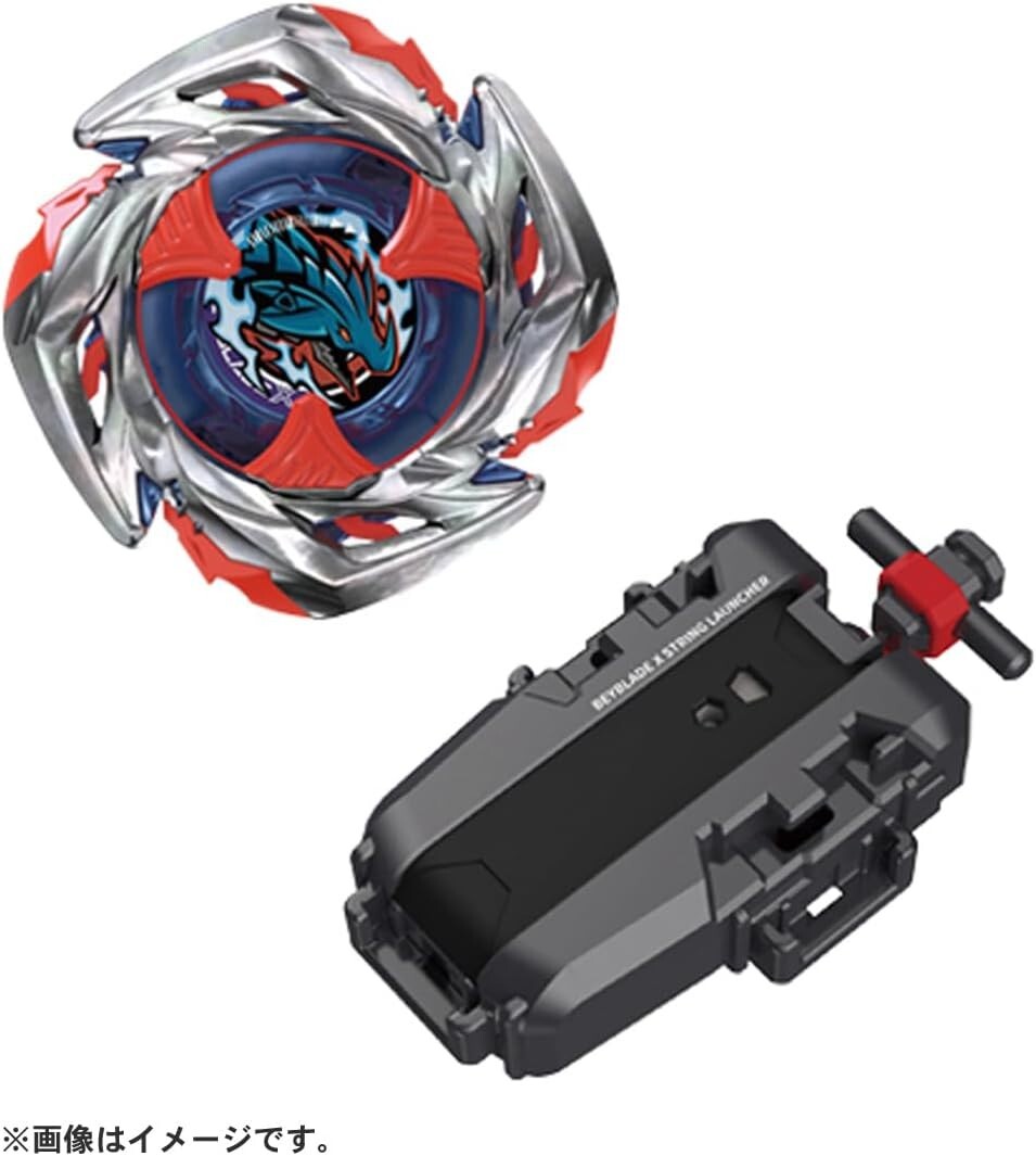 Beyblade X Launcher Takara tomy UX-11 Impact Drake 9-60LR Starter Set Beycode