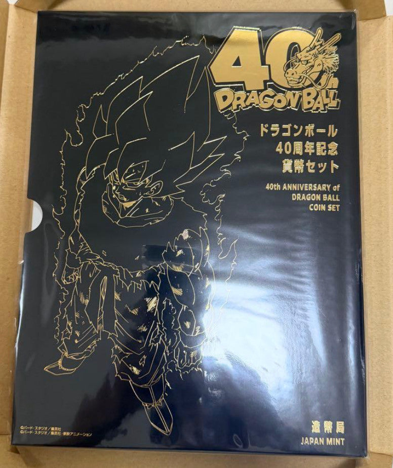 Dragon Ball 40th Anniversary Coin Set 2025 Medal Proof Limited NEW Japan
