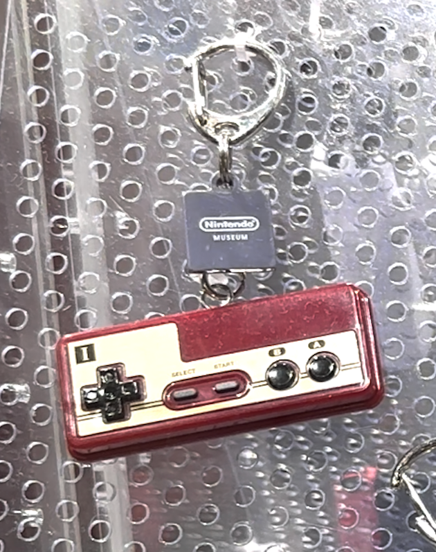 Nintendo Museum Game Hardware keychain collection 1983-1999 Complete set of 6