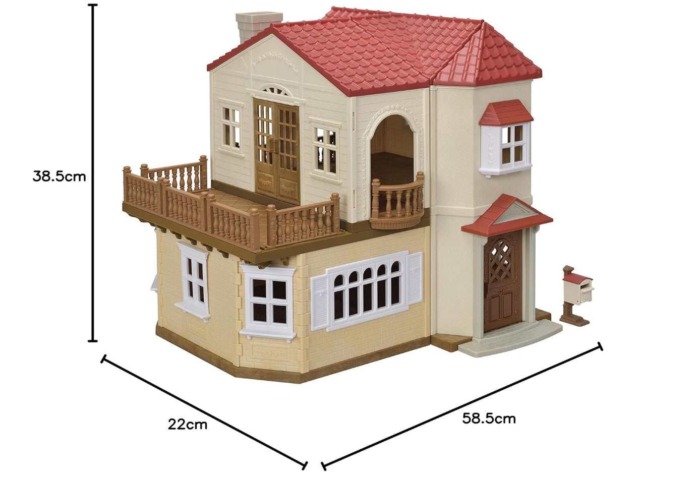 NEW Sylvanian Families Red Roof Big House with Secret Attic Room HA-51 Japan