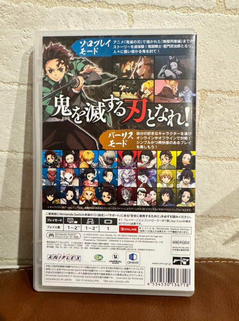 Demon Slayer-Kimetsu No Yaiba-The Hinokami Chronicles - Nintendo Switch